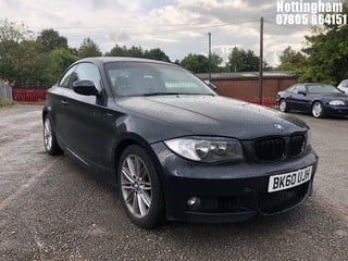 Location: Nottingham - 2010 BMW 118D M SPORT COUPE REG: BK60UJH, 1995cc DIESEL, 6 SPEED MANUAL DIESEL, Former Keepers: 7, Keys: Yes, MOT Expiry date: 31/01/2025