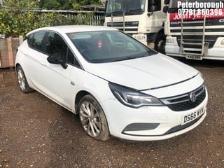 Location: Peterborough - 2016 VAUXHALL  ASTRA DESIGN ECOFLEX S/S 5 Door Hatchback REG: DS66WVN, Keys: No, MOT Expiry date: 05/01/2024, 999 Petrol, 5 Speed Manual Petrol, Former Keepers: 4