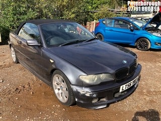 Location: Peterborough - 2006 BMW 330CD M SPORT Convertible REG: LT56YKE, Keys: No, MOT Expiry date: 31/10/2024, 2993 Diesel, 6 Speed Manual Diesel, Former Keepers: 8