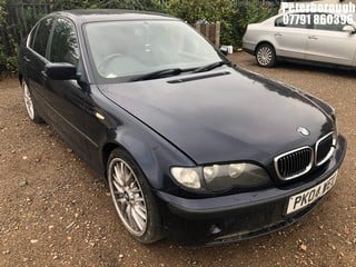 Location: Peterborough - 2004 BMW 325I SE AUTO 4 Door Saloon REG: PK04WEU, Keys: No, MOT Expiry date: 18/02/2025, 2494 Petrol, 5 Speed Auto Petrol, Former Keepers: 7