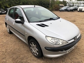 Location: Peterborough - 2004 PEUGEOT 206 S 5 Door Hatchback REG: KP04TWU, Keys: No, MOT Expiry date: 02/01/2025, 1360 Petrol, 5 Speed Manual Petrol, Former Keepers: 7