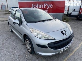 Location: South Wales - 2007  PEUGEOT 207 URBAN 5 Door Hatchback REG: CN07KJE, 1398cc Diesel , 5 speed manual diesel, Former Keepers: 1, Keys: Yes, MOT Expiry date: 31/05/2024