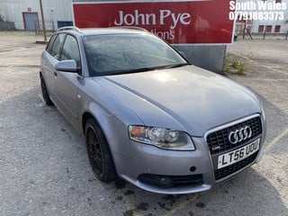 Location: South Wales - 2006 AUDI A4 AVANT S LINE TDI 140 Estate REG: LT56UOU, Keys: No, MOT Expiry date: 11/11/2022, 1968 Diesel, 6 Speed Manual Diesel, Former Keepers: 4