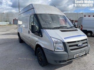 Location: South Wales - 2011 FORD TRANSIT 115 T350L RWD Panel Van REG: GL60FFP, Keys: No, MOT Expiry date: 30/11/2024, 2402 Diesel, 6 Speed Manual Diesel, Former Keepers: 6