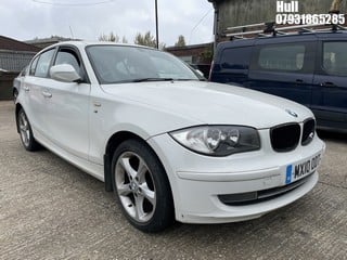 Location: Hull - 2010 BMW 118D SPORT 5 Door Hatchback REG: MX10ODT, Keys: No, MOT Expiry date: 19/10/2024, 1995 Diesel, 6 Speed Manual Diesel, Former Keepers: 7