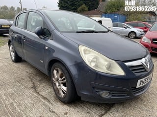 Location: Hull - 2009 VAUXHALL CORSA DESIGN 16V TWINPORT 5 Door Hatchback REG: VU59XLT, Keys: No, MOT Expiry date: 26/07/2024, 1364 Petrol, 5 Speed Manual Petrol, Former Keepers: 5