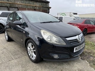 Location: Hull - 2008 VAUXHALL CORSA SXI A/C 5 Door Hatchback REG: WU08NXA, Keys: No, MOT Expiry date: 19/06/2025, 1364 Petrol, 5 Speed Manual Petrol, Former Keepers: 8