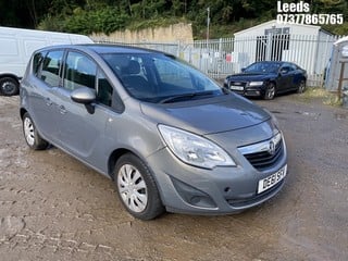 Location: Leeds - 2011 VAUXHALL MERIVA EXCLUSIV MPV REG: DE61SFV, 1398cc PETROL, 5 SPEED MANUAL PETROL, Former Keepers: 3, Keys: No, MOT: Expiry date17-04-2025