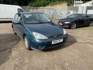 Location: Leeds - 2002 FORD FOCUS CL 5 Door Hatchback REG: YB02NTT, Keys: No, MOT Expiry date: 06-02-2025, 1388 Petrol, 5 Speed Manual Petrol, Former Keepers: 9