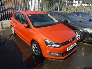 Location:  Hayes - 2010 VOLKSWAGEN POLO MODA 60 5 Door Hatchback REG: PF10AWM, Keys: No, MOT Expiry date: 28/02/2024, 1198 Petrol, 5 Speed Manual Petrol, Former Keepers: 5