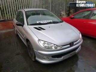 Location:  Hayes - 2009 PEUGEOT 206 LOOK 3 Door Hatchback REG: WF09EOA, Keys: No, MOT Expiry date: 11/06/2024, 1360 Petrol, 5 Speed Manual Petrol, Former Keepers: 7