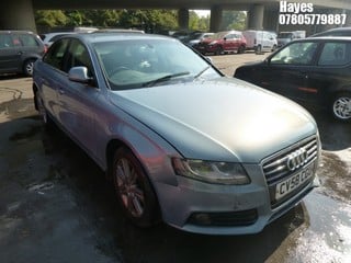 Location:  Hayes - 2008 AUDI A4 SE TDI 6SP 4 Door Saloon REG: CV58CGU, Keys: No, MOT Expiry date: 12/10/2023, 1968 Diesel, 6 Speed Manual Diesel, Former Keepers: 7