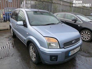 Location:  Hayes - 2007 FORD FUSION ZETEC CLIMATE TDCI 5 Door Hatchback REG: EO57LCL, Keys: No, MOT Expiry date: 10/04/2024, 1560 Diesel, 5 Speed Manual Diesel, Former Keepers: 4