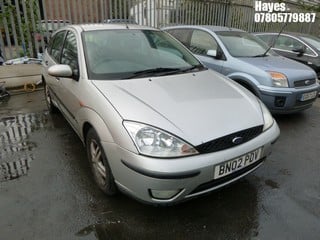 Location:  Hayes - 2002 FORD FOCUS ZETEC 5 Door Hatchback REG: BN02PDV, Keys: No, MOT Expiry date: 09/01/2025, 1796 Petrol, 5 Speed Manual Petrol, Former Keepers: 4