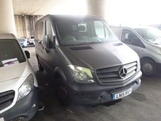 Location:  Hayes - 2015 MERCEDES-BENZ SPRINTER 213 CDI Panel Van REG: LN15RXY, Keys: No, MOT Expiry date: 02/05/2024, 2143 Diesel, 6 Speed Manual Diesel, Former Keepers: 4