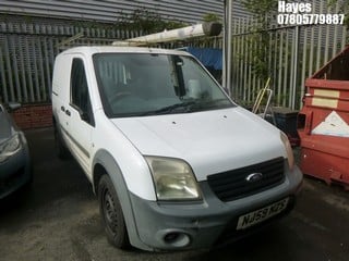 Location:  Hayes - 2009 FORD TRAN CONNECT 90 T220 D/C Panel Van REG: NJ59NZS, Keys: No, MOT Expiry date: 23/11/2023, 1753 Diesel, 5 Speed Manual Diesel, Former Keepers: 5