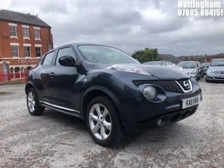 Location: Nottingham - 2011 NISSAN  JUKE ACENTA  5 DOOR HATCHBACK REG: VA11HKW, 1598cc PETROL, 5 SPEED MANUAL PETROL, Former Keepers: 5, Keys: Yes, MOT Expiry date: 02/11/2024