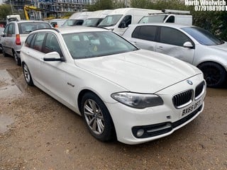 Location: North Woolwich - 2016 BMW 530D AC AUTO Estate REG: BX65OFT, Keys: No, MOT Expiry date: 12/11/2024, 2993 Diesel, 8 Speed Auto Diesel, Former Keepers: 2