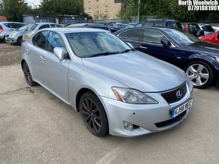 Location: North Woolwich - 2006 LEXUS IS 250 SE 4 Door Saloon REG: KJ56WEC, Keys: No, MOT Expiry date: 05/04/2024, 2499 Petrol, 6 Speed Manual Petrol, Former Keepers: 4