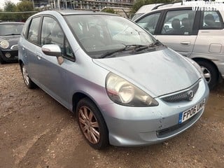 Location: North Woolwich - 2006 HONDA JAZZ SE CVT 5 Door Hatchback REG: FP06UMR, Keys: No, MOT Expiry date: 10/05/2024, 1339 Petrol, Variable Speed Auto Petrol, Former Keepers: 5