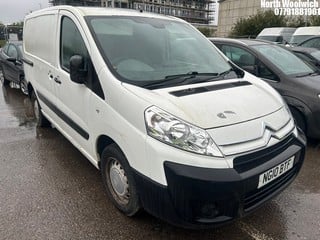 Location: North Woolwich - 2010 CITROEN DISPATCH 1200 HDI 90 SWB Panel Van REG: NG10BTF, Keys: No, MOT Expiry date: 30/10/2023, 1560 Diesel, 5 Speed Manual Diesel, Former Keepers: 7