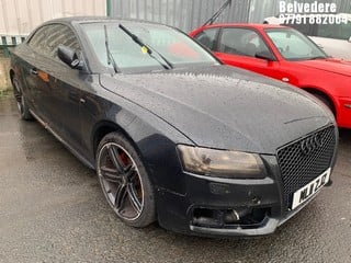 Location: BELVEDERE - 2011 AUDI A5 S LINE BLACK EDIT TFSI COUPE REG: ML11ZJZ, 1984cc PETROL, 6 SPEED MANUAL PETROL, Former Keepers: 5, Keys: No, MOT: Expiry date21/06/2024