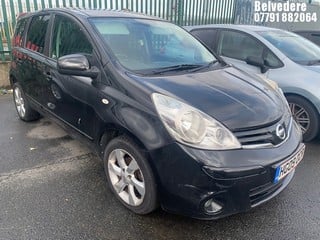 Location: BELVEDERE - 2009 NISSAN NOTE TEKNA AUTO MPV REG: HG09OCR, 1598cc PETROL, 4 SPEED AUTO PETROL, Former Keepers: 3, Keys: No, MOT: Expiry date03.01.2025