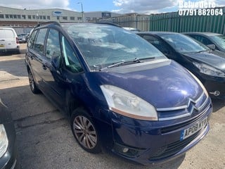 Location: BELVEDERE - 2008 CITROEN C4 PICASSO 7 VTR+ MPV REG: AP08KYW, 1798cc PETROL, 5 SPEED MANUAL PETROL, Former Keepers: 5, Keys: No, MOT: Expiry date22/07/2024