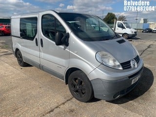 Location: BELVEDERE - 2011 RENAULT TRAFIC SL27 DCI 115 VAN WITH SIDE WINDOWS REG: AU11TZZ, 1996cc DIESEL, 6 SPEED MANUAL DIESEL, Former Keepers: 3, Keys: No, MOT: Expiry date07/09/2024