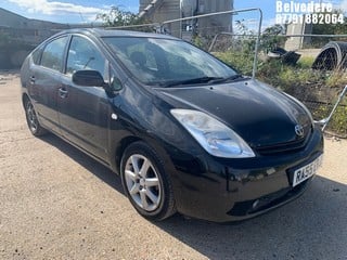 Location: Belvedere - 2005 TOYOTA PRIUS T SPIRIT VV-I AUTO  5 DOOR HATCHBACK REG:RA55ERJ,1497cc HYBRID ELECTRIC, VARIABLE 1 SPEED AUTO PETROL/E, Former Keepers:1, Keys: Yes,MOT Expiry date: 17/02/2025