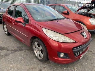 Location: Belvedere - 2010 PEUGEOT 207 SPORT HDI 92 5 Door Hatchback REG: FT60AFX, Keys: No, MOT Expiry date: 10/09/2024, 1560 Diesel, 5 Speed Manual Diesel, Former Keepers: 5