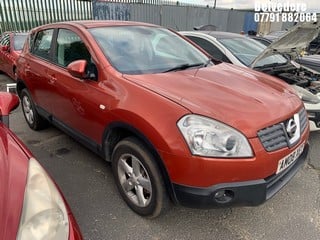 Location: Belvedere - 2008 NISSAN QASHQAI ACENTA DCI 2WD 5 Door Hatchback REG: AM08XEY, Keys: No, MOT Expiry date: 31.10.2022, 1461 Diesel, 6 Speed Manual Diesel, Former Keepers: 12