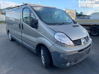 Location: Belvedere - 2010 RENAULT TRAFIC LL29 DCI 150 Panel Van REG: LV10CZD, Keys: No, MOT Expiry date: 24/05/2023, 2464 Diesel, 6 Speed Manual Petrol, Former Keepers: 4