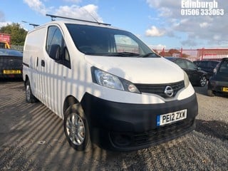 Location: Edinburgh - 2012 NISSAN NV200 SE DCI Car Derived Van REG: PE12ZXW, Keys: No, MOT Expiry date: 28/04/2024, 1461 Diesel, 5 Speed Manual Diesel, Former Keepers: 4