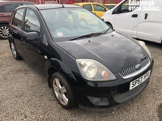 Location: Edinburgh - 2007 FORD FIESTA ZETEC CLIMATE 5 Door Hatchback REG: SP57YPX, Keys: No, MOT Expiry date: 25/02/2023, 1388 Petrol, 5 Speed Manual Petrol, Former Keepers: 6