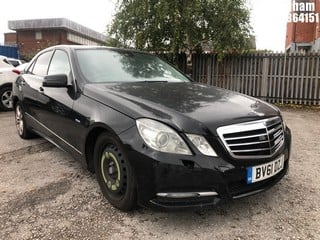 Location: Nottingham - 2011 MERCEDES-BENZ E250 AVANTGARDE ED125 CDI 4 Door Saloon REG: BV61DZJ, Keys: Yes, MOT Expiry date: 16/11/2024, 2143 Diesel, 7 Speed Auto Diesel, Former Keepers: 5