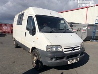 Location: Edinburgh - 2006 CITROEN RELAY HDI 1800 ENTERPRISE Panel Van REG: SN06DRA, Keys: No, MOT Expiry date: 20/02/2025, 2179 Diesel, 5 Speed Manual Diesel, Former Keepers: 6