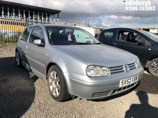 Location: Edinburgh - 2002 VOLKSWAGEN GOLF GTI TURBO 3 Door Hatchback REG: SV52XSM, Keys: No, MOT Expiry date: 21/01/2023, 1781 Petrol, 5 Speed Manual Petrol, Former Keepers: 6