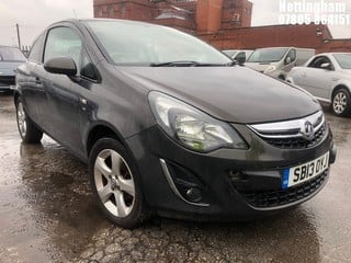 Location: Nottingham - 2013 VAUXHALL CORSA SXI AC 3 Door Hatchback REG: SB13OYJ, Keys: No, MOT Expiry date: 03/06/2025, 1229 Petrol, 5 Speed Manual Petrol, Former Keepers: 6