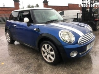 Location: Nottingham - 2009 MINI COOPER 3 Door Hatchback REG: YG09UKE, Keys: No, MOT Expiry date: 21/08/2024, 1598 Petrol, 6 Speed Manual Petrol, Former Keepers: 4