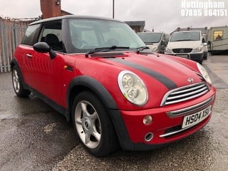 Location: Nottingham - 2004 MINI MINI COOPER 3 Door Hatchback REG: HS04XSU, Keys: No, MOT Expiry date: 19/10/2024, 1598 Petrol, 5 Speed Manual Petrol, Former Keepers: 7