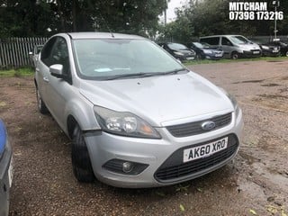 Location: Mitcham - 2010 FORD FOCUS ZETEC 5 Door Hatchback REG: AK60XRO, Keys: No, MOT Expiry date: 02/02/2024, 1596 Petrol, 5 Speed Manual Petrol, Former Keepers: 6