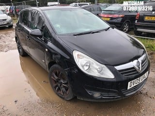 Location: Mitcham - 2009 VAUXHALL CORSA SXI A/C 5 Door Hatchback REG: DV09UAJ, Keys: No, MOT Expiry date: 28/03/2024, 1229 Petrol, 5 Speed Manual Petrol, Former Keepers: 6