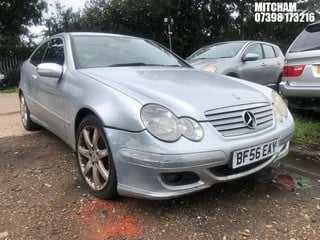 Location: Mitcham - 2006 MERCEDES C180 KOMPRESSOR SE AUTO Coupe REG: BF56EAY, Keys: No, MOT Expiry date: 12/03/2024, 1796 Petrol, 5 Speed Auto Petrol, Former Keepers: 10