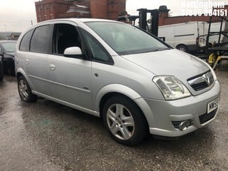 Location: Nottingham - 2010 VAUXHALL MERIVA DESIGN 16V T-PORT MPV REG: MW59FVO, Keys: No, MOT Expiry date: 13/09/2024, 1364 Petrol, 5 Speed Manual Petrol, Former Keepers: 7