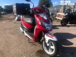 Location: Mitcham - 2018 SYM JET 4 50 E4 Motorcycle REG: GU68NUY, Keys: No, MOT Expiry date: 11/04/2025, 49 Petrol, Automatic, Former Keepers: 4