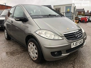 Location: Nottingham - 2007 MERCEDES A150 CLASSIC SE 5 Door Hatchback REG: PJ07UAD, Keys: No, MOT Expiry date: 28/09/2023, 1498 Petrol, 5 Speed Manual Petrol, Former Keepers: 7