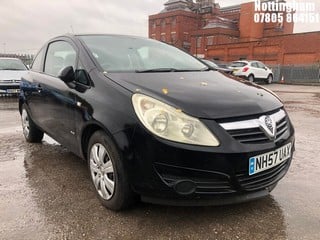 Location: Nottingham - 2008 VAUXHALL CORSA CLUB A/C 3 Door Hatchback REG: NH57UAX, Keys: No, MOT Expiry date: 26/10/2020, 1229 Petrol, 5 Speed Manual Petrol, Former Keepers: 4