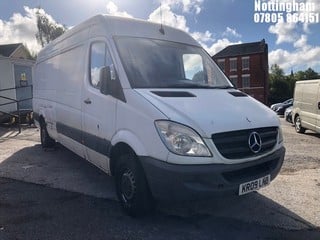 Location: Nottingham - 2009 MERCEDES SPRINTER 311 CDI LWB Panel Van REG: KR09LNO, Keys: No, MOT Expiry date: 11/04/2024, 2148 Diesel, 6 Speed Manual Diesel, Former Keepers: 7