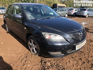 Location: Peterborough - 2005 MAZDA 3 TS 5 Door Hatchback REG: KG55VVF, Keys: No, MOT Expiry date: 21/05/2024, 1598 Petrol, 5 Speed Manual Petrol, Former Keepers: 8